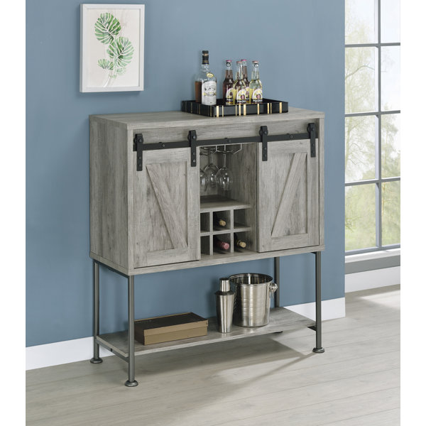 Industrial Lodge Home Enzo Bar & Reviews Wayfair